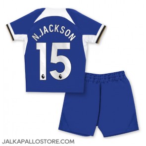 Chelsea Nicolas Jackson #15 Kotipaita Lapsille 2023-24 Lyhythihainen (+ shortsit)
